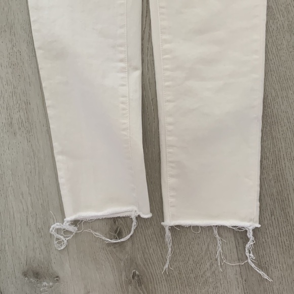 Polo Ralph Lauren Tompkins Skinny Crop White Jean raw size 26 nautical summer - Picture 13 of 16